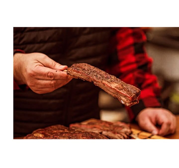 Mangalica BBQ oldalas.