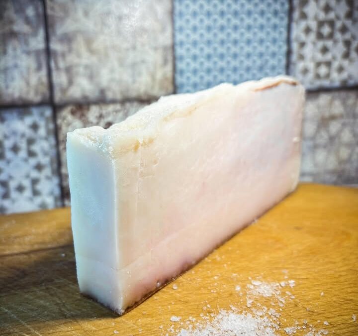 Mangalica sós szalonna: én azért eszem mert imádom.