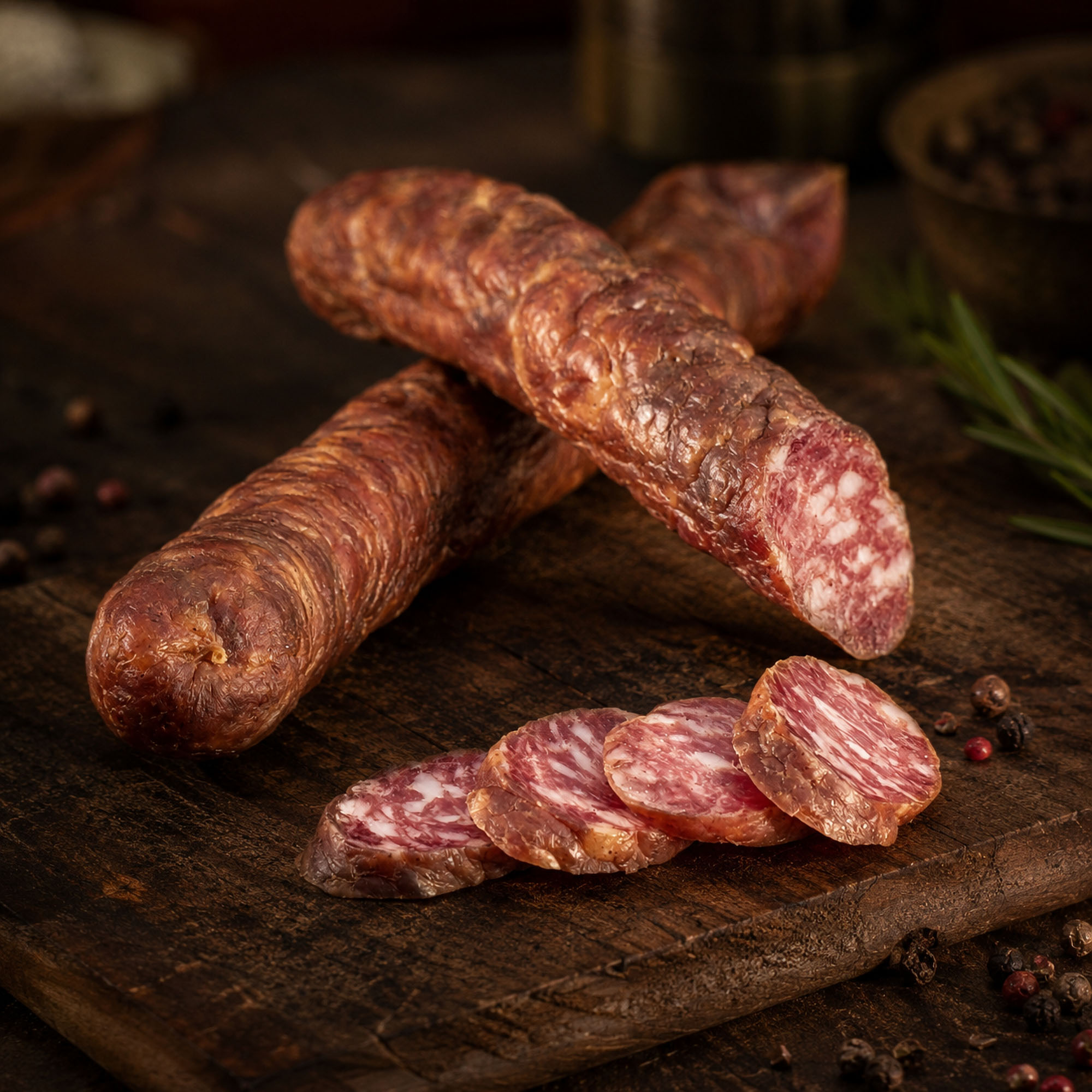 Keto füstölt kolbász