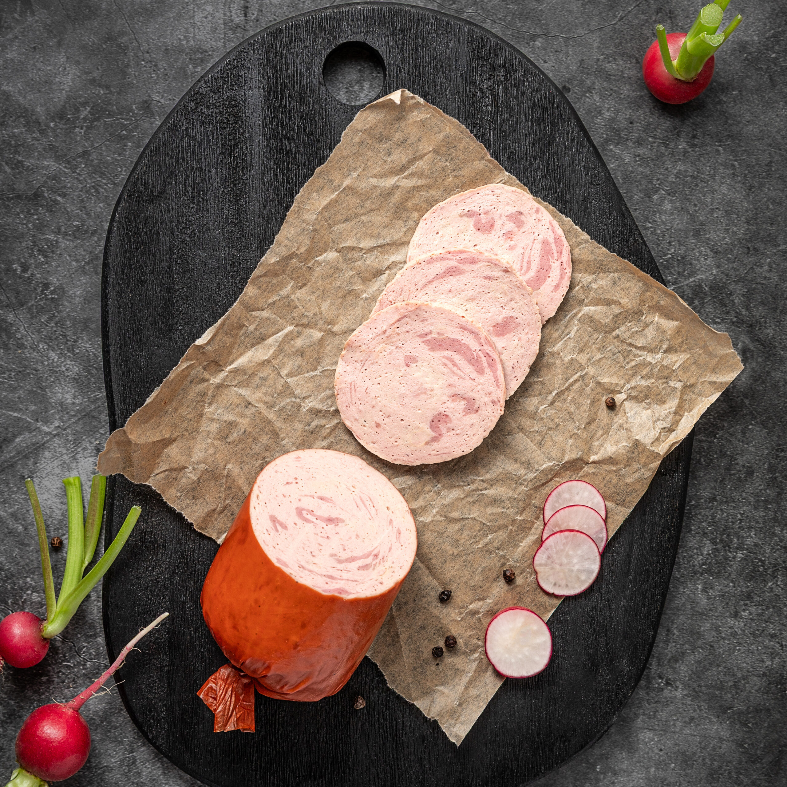 Füstölt felvágott (párizsi jelleg) keto