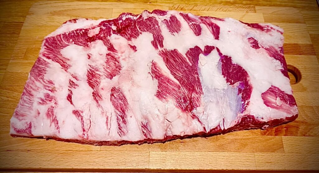 đ„© MĂĄrvĂĄnyos mangalica oldalas đ„© NĂ©zzĂ©tek ezt a gyönyörƱ mĂĄrvĂĄnyozottsĂĄgot!